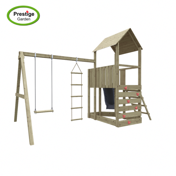 Houten speeltoren Big Monkey - Prestige Garden - Afbeelding 4