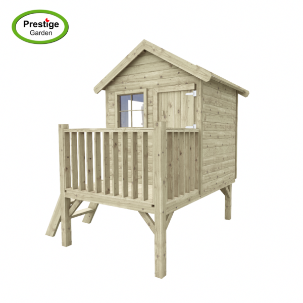 Houten speelhuis Funny L - Prestige Garden - Afbeelding 2