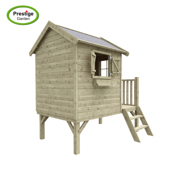 Houten speelhuis Funny L - Prestige Garden - Afbeelding 3