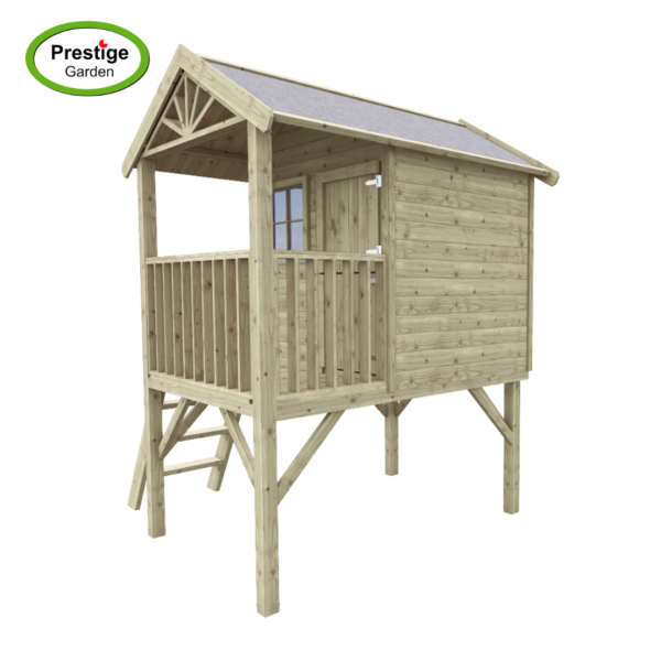 Houten speelhuis Funny XL - Prestige Garden - Afbeelding 3