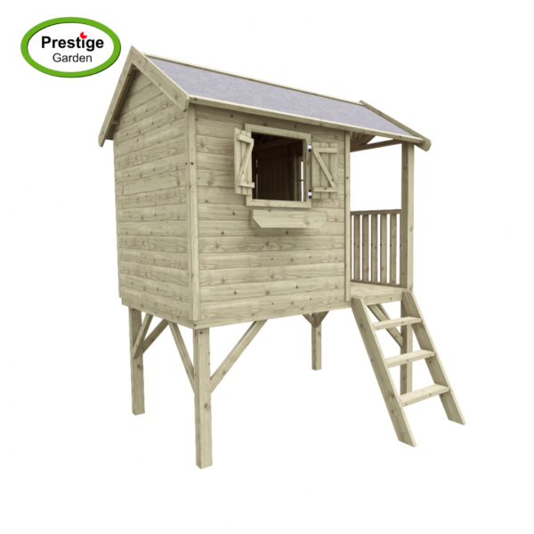 Houten speelhuis Funny XL - Prestige Garden - Afbeelding 4