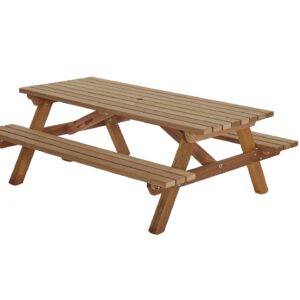 Picknicktafel (Hardhout) 200x160cm