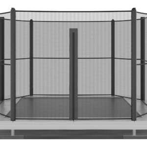 Akrobat Orbit Inground Trampoline 305x183 Antraciet - Incl. Veiligheidsnet