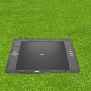 Akrobat Primus Flat to the ground Trampoline 305x183 Zwart/Zwart