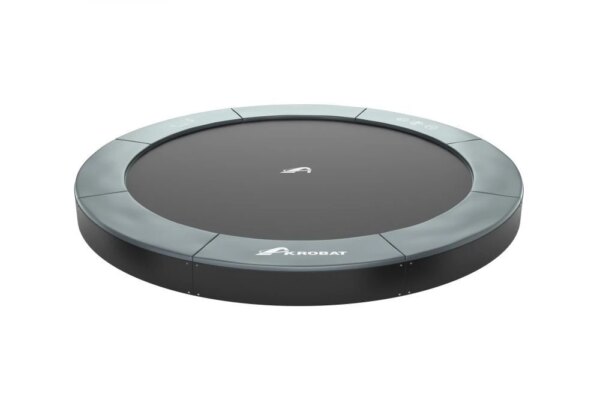 Akrobat Orbit Flat to the ground Trampoline 244 antraciet