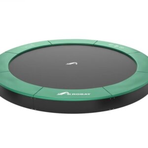 Akrobat Orbit Flat to the ground Trampoline 244 Groen