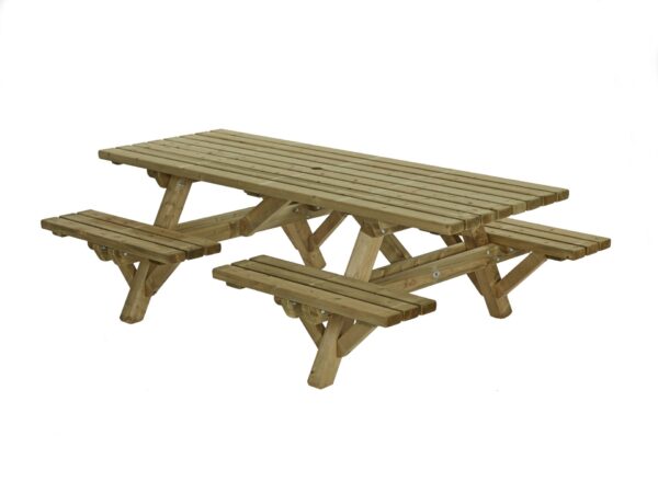 Picknicktafel Open Instap 230x160cm